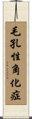 毛孔性角化症 Scroll