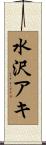 水沢アキ Scroll