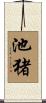 池猪 Scroll