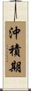 沖積期 Scroll