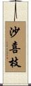 沙喜枝 Scroll
