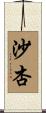 沙杏 Scroll