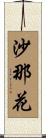 沙那花 Scroll