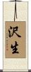 沢生 Scroll