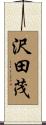 沢田茂 Scroll