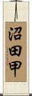 沼田甲 Scroll