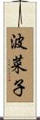 波菜子 Scroll