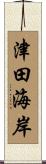 津田海岸 Scroll
