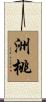 洲桃 Scroll