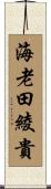 海老田綾貴 Scroll