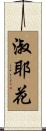 淑耶花 Scroll