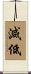 減低 Scroll