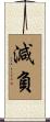 減負 Scroll