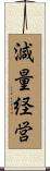 減量経営 Scroll