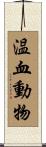 温血動物 Scroll