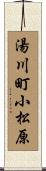 湯川町小松原 Scroll