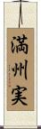 満州実 Scroll