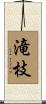 滝枝 Scroll