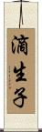 滴生子 Scroll