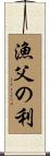 漁父の利 Scroll