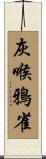 灰喉鴉雀 Scroll