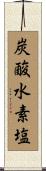 炭酸水素塩 Scroll