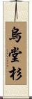 烏堂杉 Scroll