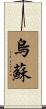 烏蘇 Scroll