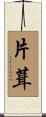 片葺 Scroll