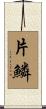 片鱗 Scroll