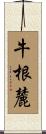 牛根麓 Scroll