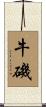 牛磯 Scroll
