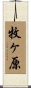 牧ヶ原 Scroll