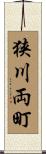 狭川両町 Scroll
