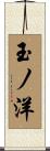 玉ノ洋 Scroll