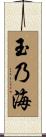 玉乃海 Scroll