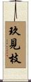 玖見枝 Scroll