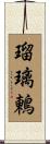 瑠璃鶇 Scroll