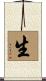 Birth / Life Scroll