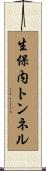 生保内トンネル Scroll