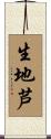 生地芦 Scroll