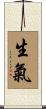 生氣 Scroll