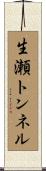 生瀬トンネル Scroll