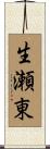 生瀬東 Scroll