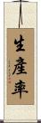 生產率 Scroll