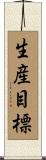生産目標 Scroll