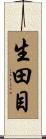 生田目 Scroll