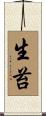 生苔 Scroll