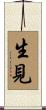 生見 Scroll