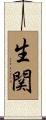 生関 Scroll